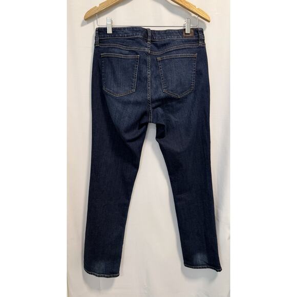Ralph Lauren | LRL Modern Straight Curvy Dark Wash Denim Jeans Heritage-Size 8 - Picture 4 of 9